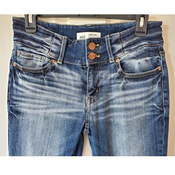 BKE Buckle PAYTON Mid Rise Ankle Skinny Stretch Jeans 26 - Picture 4 of 12